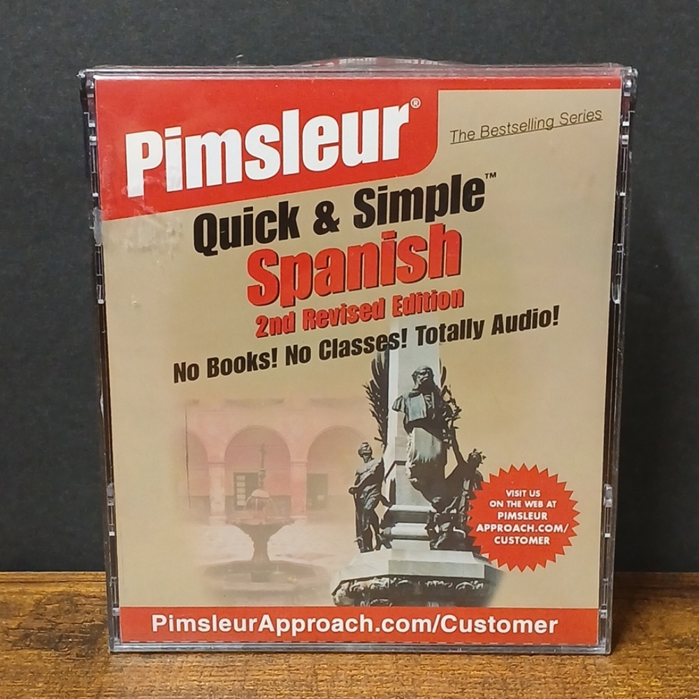 Pimsleur Quick & Simple Spanish 2nd Revised Edition New Sealed